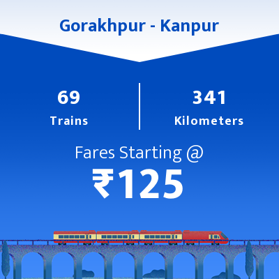Gorakhpur To Kanpur Trains